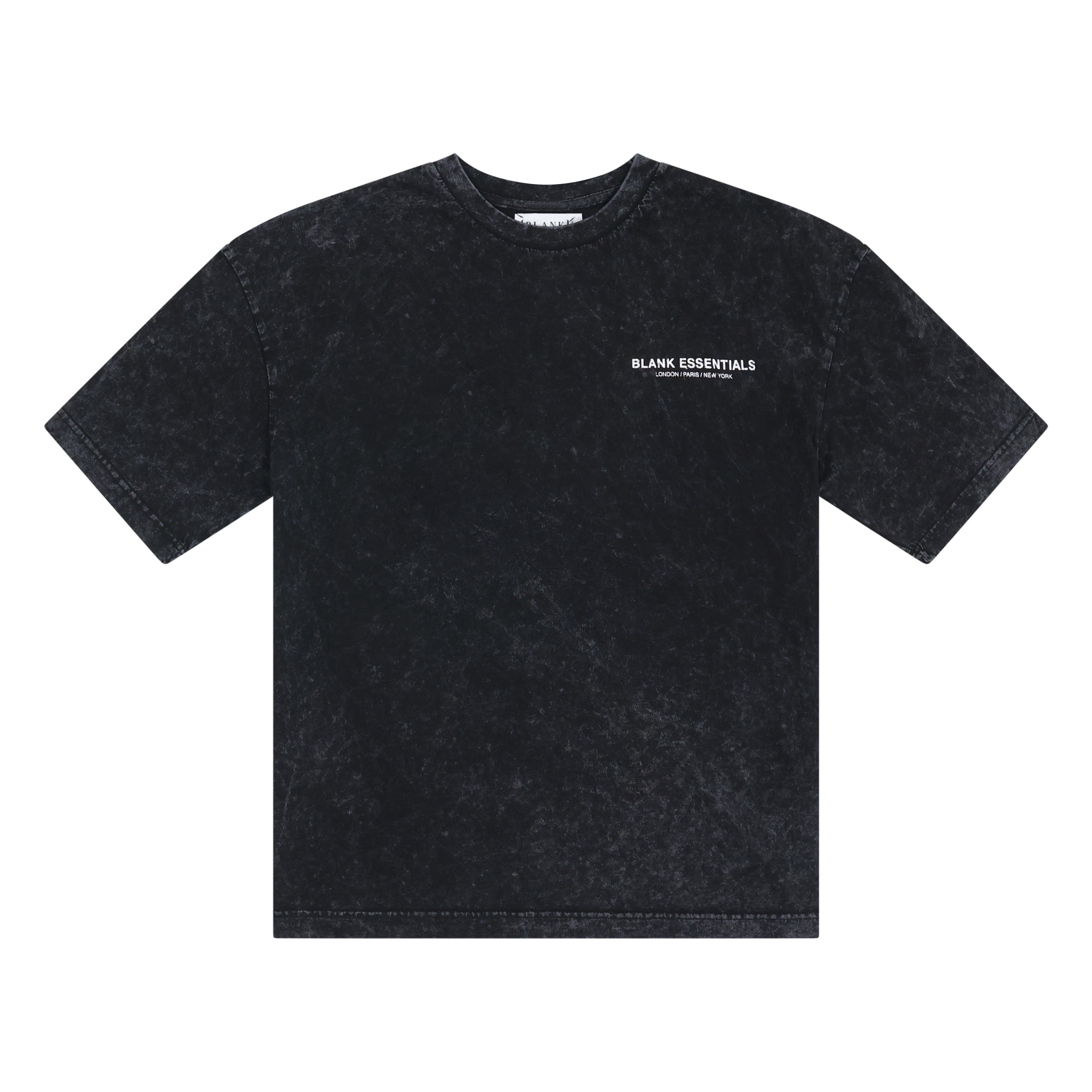 Acid Wash Screen Print T-shirt | Blank Essentials – BLANKESSENTIALS