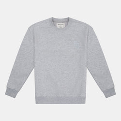 Waffle Jersey College Logo Sweatshirt