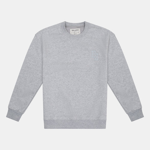 Waffle Jersey College Logo Sweatshirt