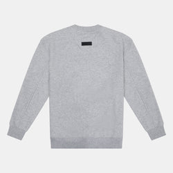 Waffle Jersey College Logo Sweatshirt