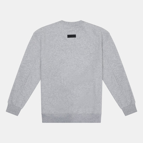 Waffle Jersey College Logo Sweatshirt