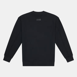 Waffle Jersey College Logo Sweatshirt