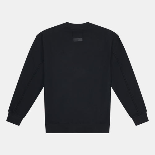 Waffle Jersey College Logo Sweatshirt