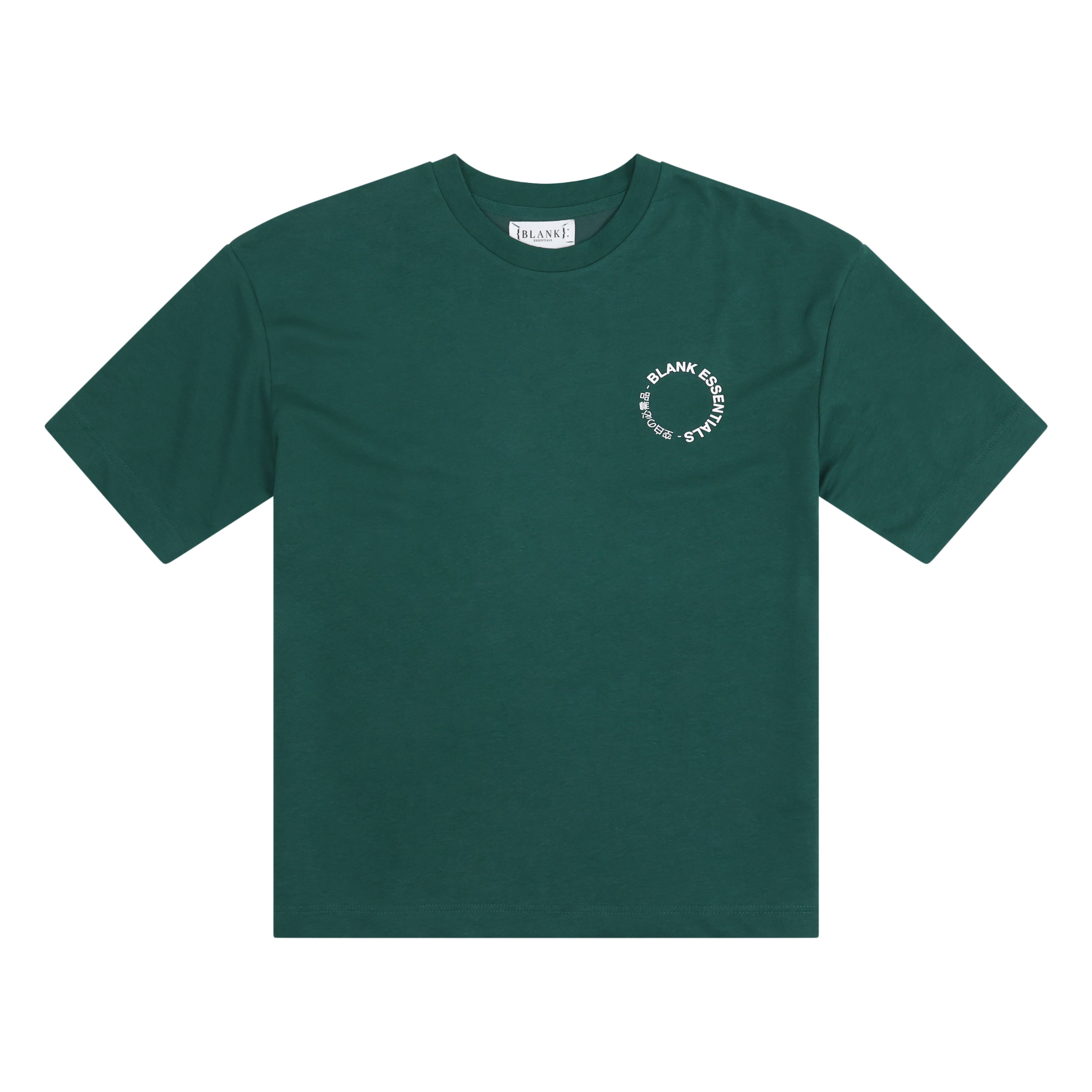 Back Logo Circle T-shirt | Blank Essentials – BLANKESSENTIALS