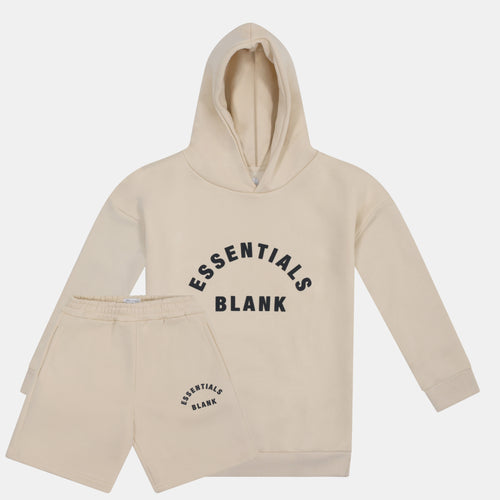 Kids Arch Hoodie Short Set